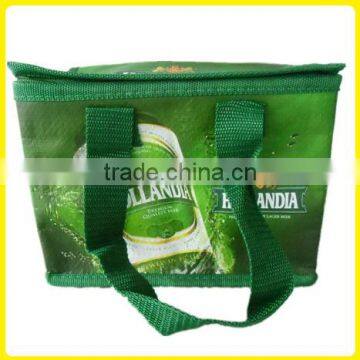 Hollandia Beer Leak Proof PVC Lining Beer Can Cooler Bag 12 Cans Pk Insulated Beer Cooler Bag