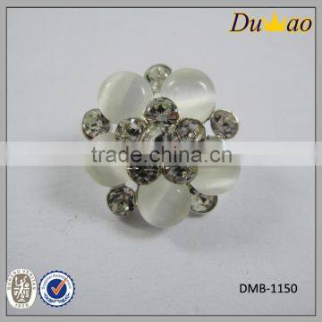 Fashion Designer Clothing Flower Shape Buttons photo-3