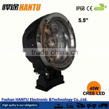 45W High beam led work light / driving beam PMMA lens Led work light for truck ,/adustable aluminum bracket/Model:HT-G05