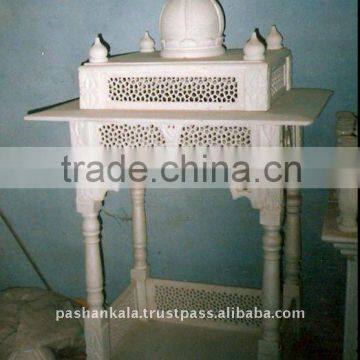 Carved Marble Mandir