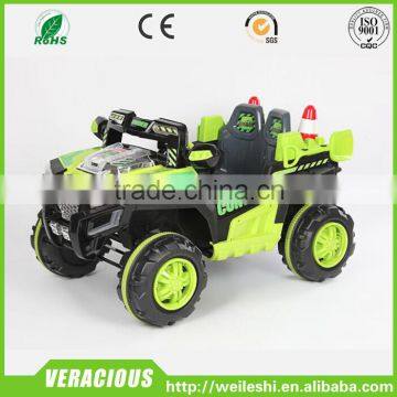 Factory wholesale 4 wheels remoter control battery power off-road ride on car