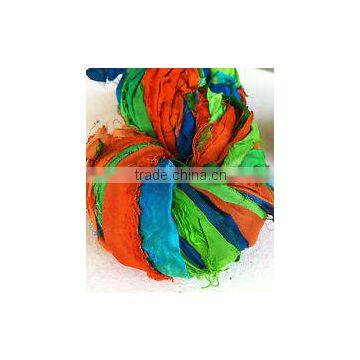 SARI SILK RIBAN YARN