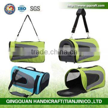 Soft Sided Pet Carrier Comfortable Carrier Adjustable and Foldable Airline Approved Pet Travel Carrier