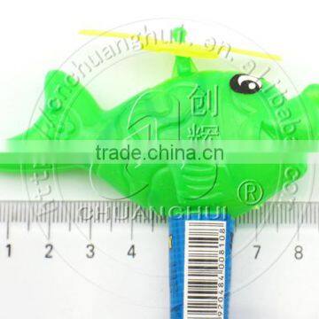 Cyprinoid Helicopter With Whistle Toy Candy photo-4