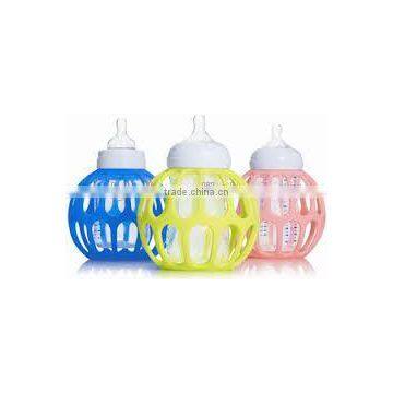 New Stylish &well design silicone baby feeding-bottle sleeve