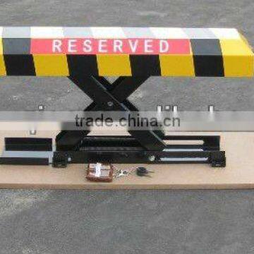 Parking space lock Road Safety Equipments with rechargeable battery operated