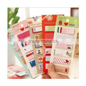 Lovely Bookmark Writing Memo Sticky Notes photo-2