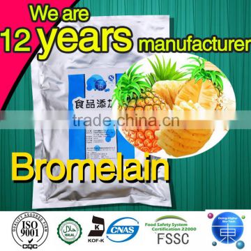 Food grade plant extract manufacturer direct selling pineapple extract powder bromelain