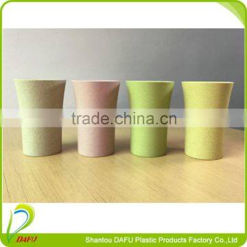 Wholesale wheat straw biodegradable eco-friendly custom colorful solo cup