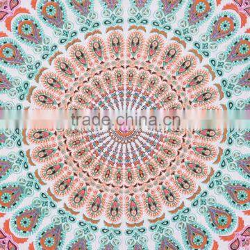 Bohemian Hippie Ethnic Cotton Mandala Wall Art Gypsy Psychedelic Home Decor Tapestry