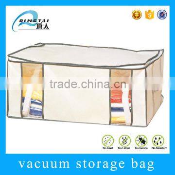 Clothing storage folding non woven smart bag vacuum storage bags