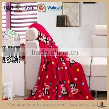 Blanket factory china cheap wholesale plush super soft cuddly muslin blanket