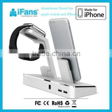New 3 in 1 Power Station for Apple Watch Stand and iPhone