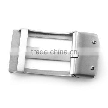 2015 hotsale stainless steel flat leather belt buckle