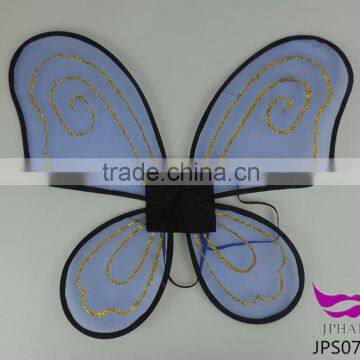 Beautiful purplish-blue fairy wings butterfly wings