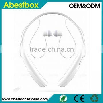 H750 Bluetooth Earphone, Universal Wireless Music Headset A2DP Stereo Vibration Neckband Style Headphone For cellphones
