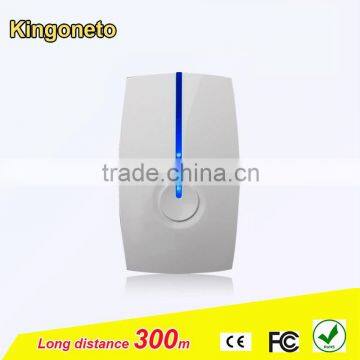 Smart wireless doorbell chime with 52 melodies up to 300m working distance battery power G series