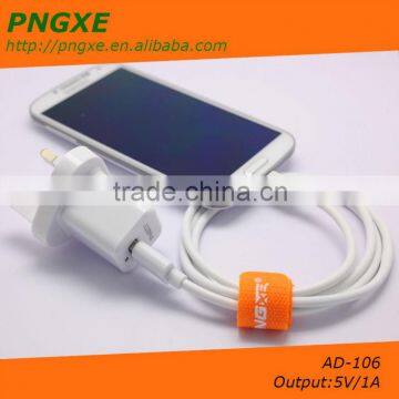 2014 High Quality Dual USB pot.2.1A output wall charger for iphone5/ipad4/mini ipad