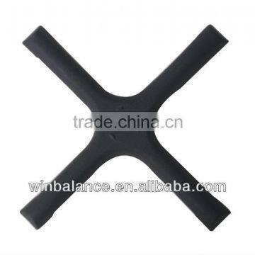 Cast Iron Black Cross Table