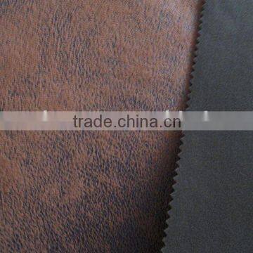 100%polyester knitting fabric bronzed suede fabric