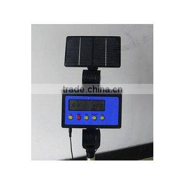 4 stations controller of solar-powered irrigation