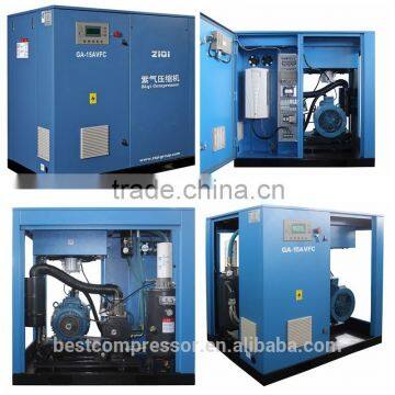 air cooling air compressor with inverter