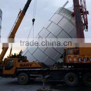 rice husk storage silo