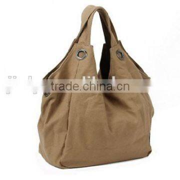 Hot sell leisure canvas travel handbag