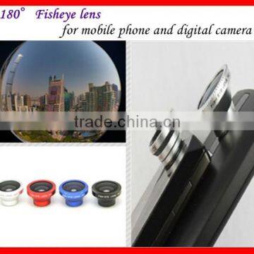Magnetic 180 Degree Distortion Fisheye Lens for Cell Phone