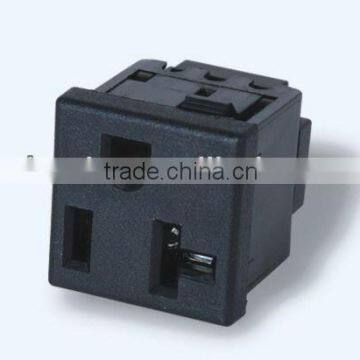3 pins type American electrical electric socket 20A 125V female industrial socket