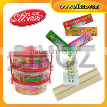 Hot selling Bubble Gum Candy Gum plastic bubble gum jar SK-G006