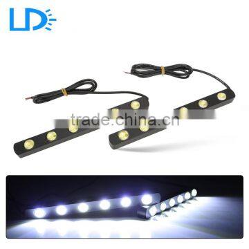 Universal Waterproof White 6 LEDS Day Driving Eagle Eye Auto Fog Light