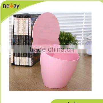 Lovely Fancy Kindergarten Plastic Trash Can photo-3