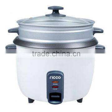 10 cups electric drum rice cooker with steam tray