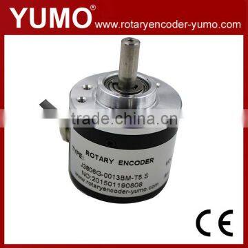 YUMO 38mm shaft 6mm J3806G 5VDC 10 bit Absolute rotary encoders