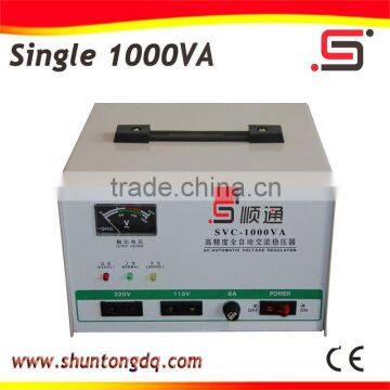 1000 watt 220v ac automatic portable voltage regulator