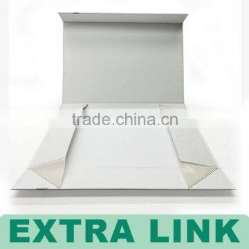 Eco-Friendly Custom Logo Printed Hot Stamping Foldable Paper Flatware Storage Box photo-2