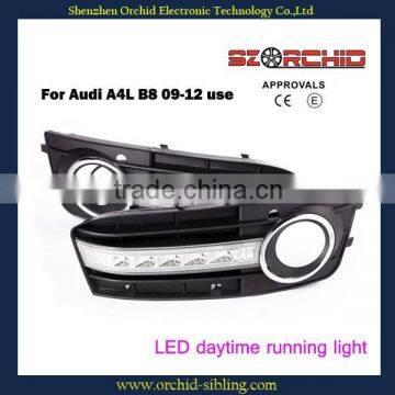 wholesale waterproof led daytime running light DRL for Audi A4L B8 09-12 use