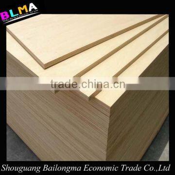 poplar plywood with MR/WBP glue for construction