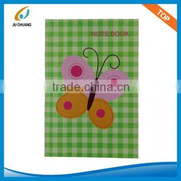 Customized hardcover sewing and glue binding paper notebook