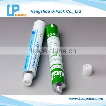 Ribbed Screw Cap Aluminum Collapsible Tube for Oitments and Ung Aluminium Medical Packaging photo-3