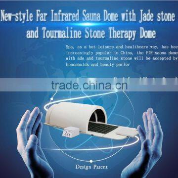 Hot sale sauna dome infrared sauna dome spa capsule jade tourmaline stone infrared sauna dome