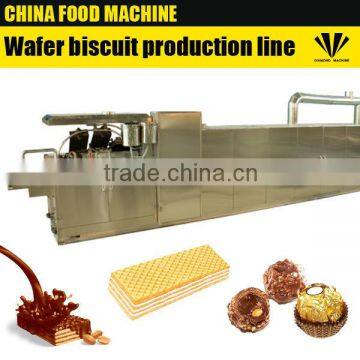 Full automatic wafer biscuit production line machine