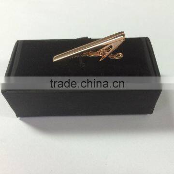 Box TIE PIN in rose color FOR MEN