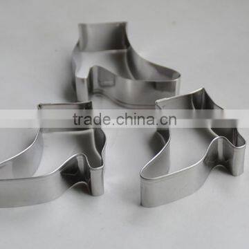 Custom shape stainless steel baking cookies molds cookie cutters