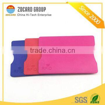 Custom ABS Plastic RFID Blocked Card Case