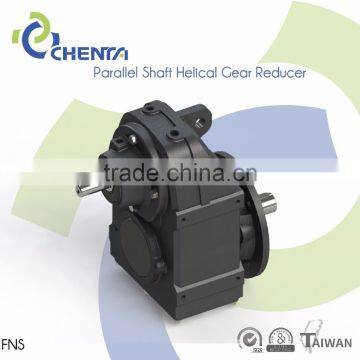 PARALLEL SHAFT HELICAL GEAR REDUCER FMF MODEL helical gearbox flange mounted gear motor input gearbox