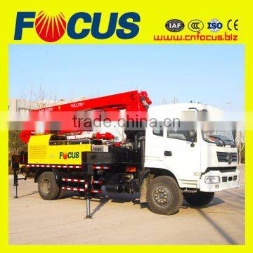 4x2 25m concrete boom pump truck with dongfeng or sinotruck Chassis