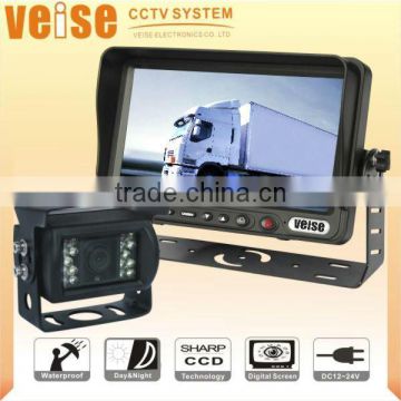 7inch car rearview mirror system with DC8-32V