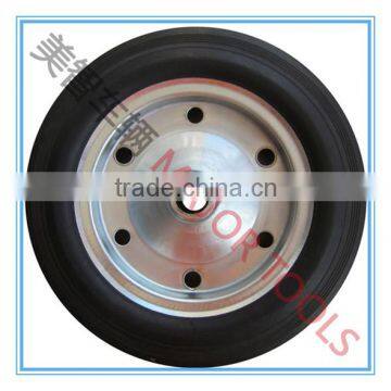 15 inch solid rubber tire with alloy rim